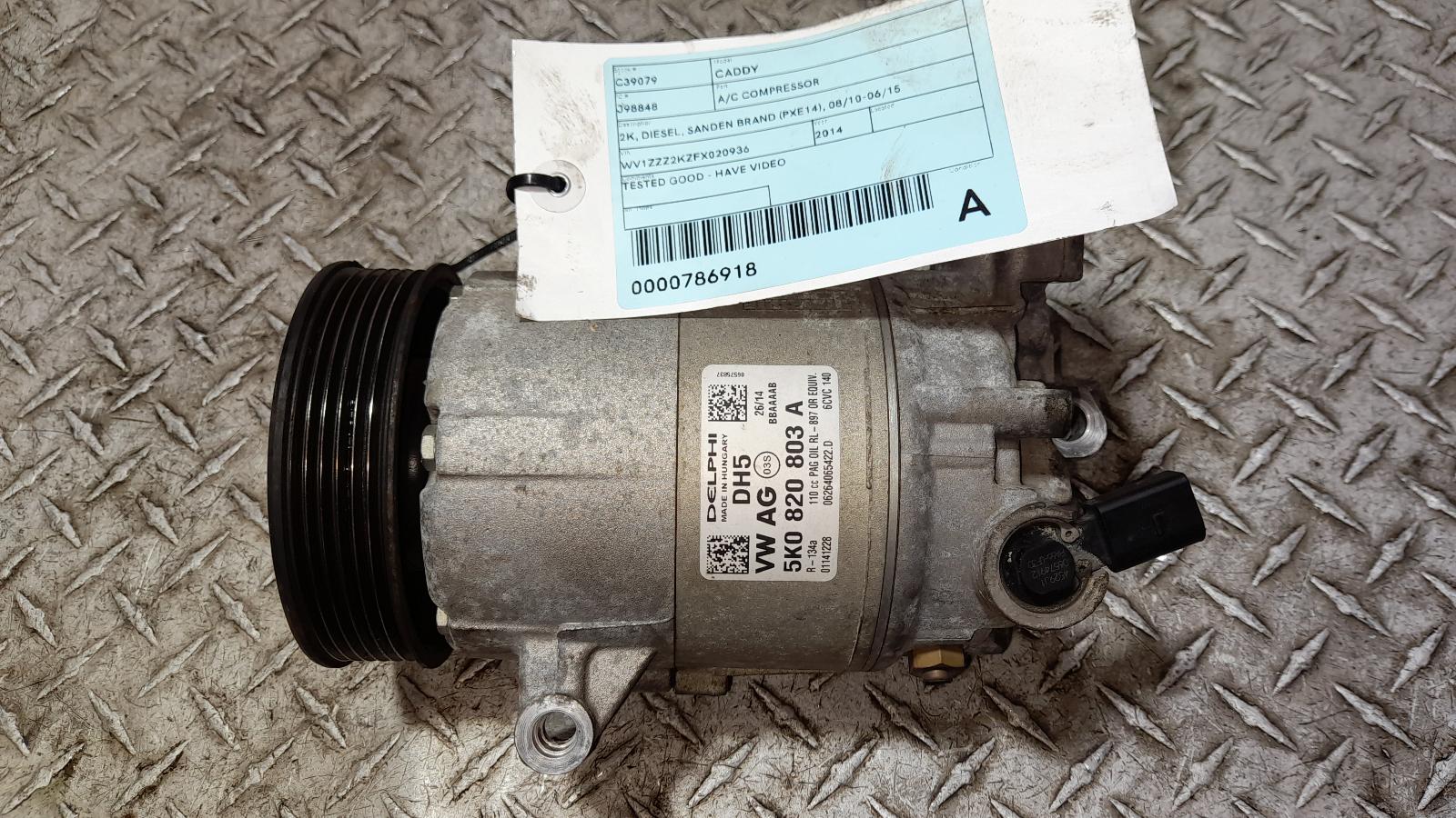 View Auto part A/C Compressor Volkswagen Caddy 2014