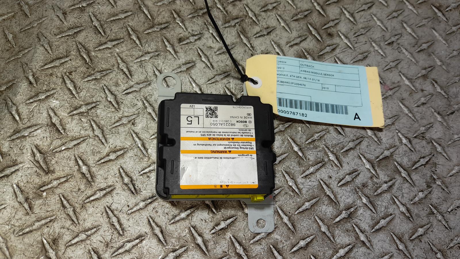 View Auto part Airbag Module/Sensor Subaru Outback 2015