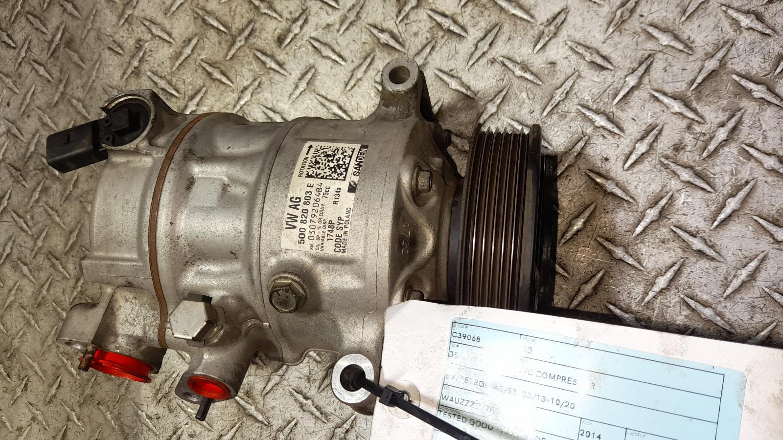 View Auto part A/C Compressor Audi A3 2014