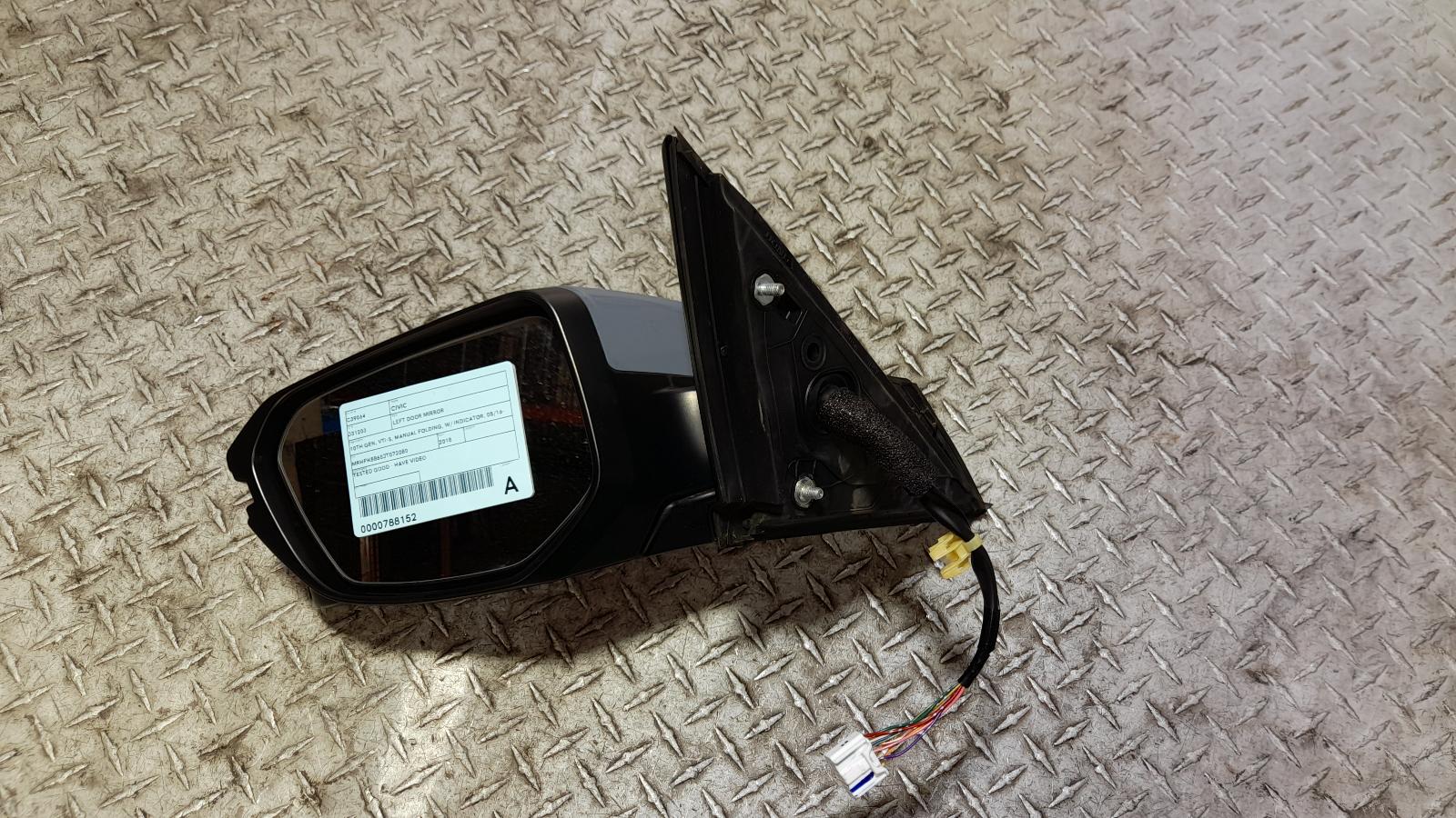 View Auto part Left Door Mirror Honda Civic 2018