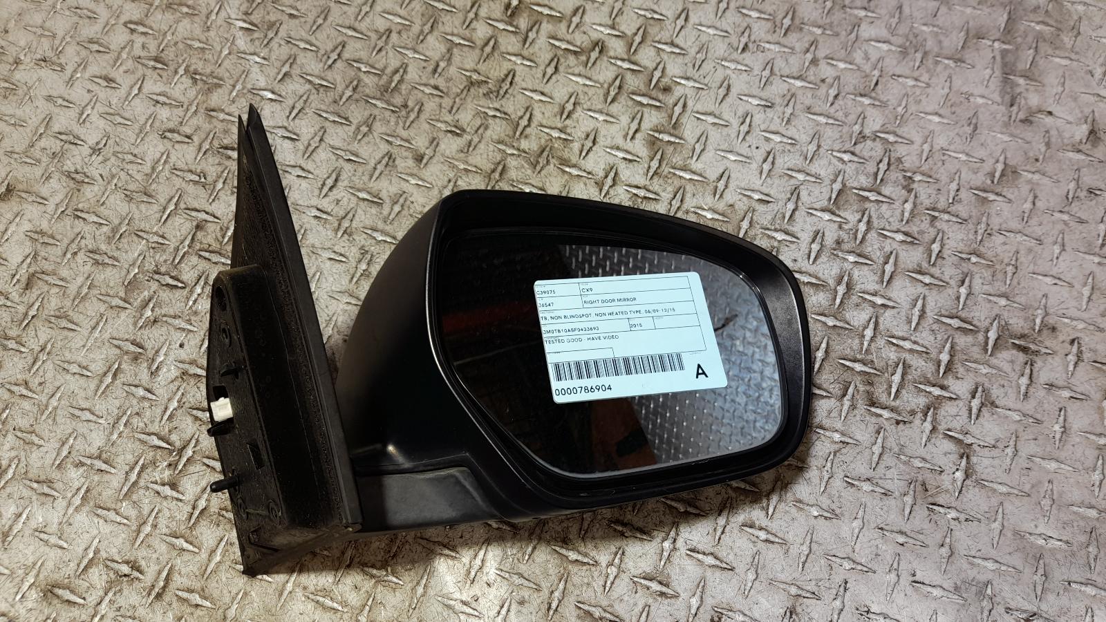 View Auto part Right Door Mirror Mazda Cx9 2015