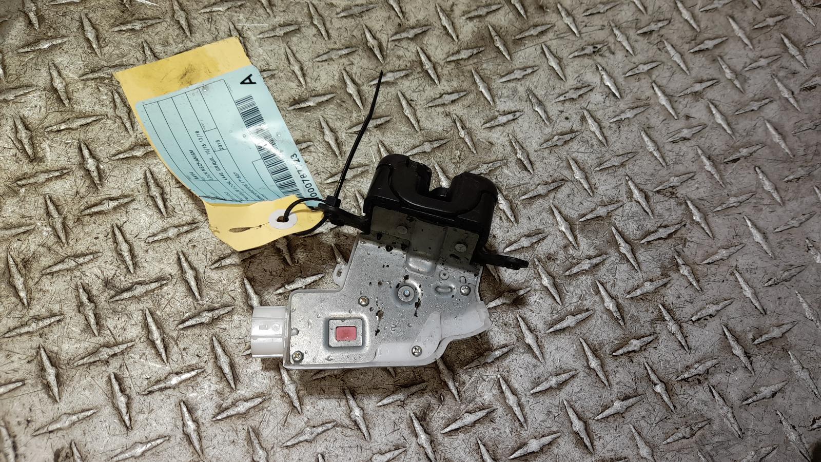 View Auto part Door/Boot/Gate Lock Toyota Rav4 2018