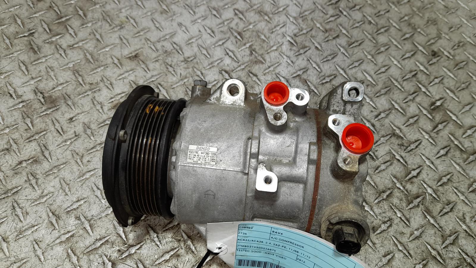 View Auto part A/C Compressor Toyota Rav4 2012