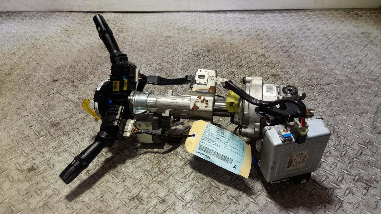 View Auto part Steering Column Hyundai Elantra 2011