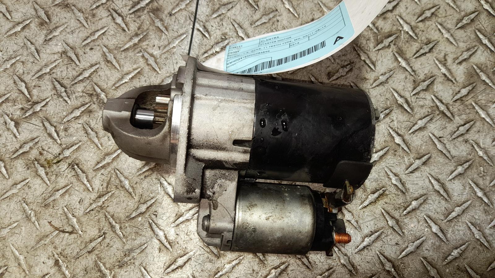 View Auto part Starter Hyundai Elantra 2013