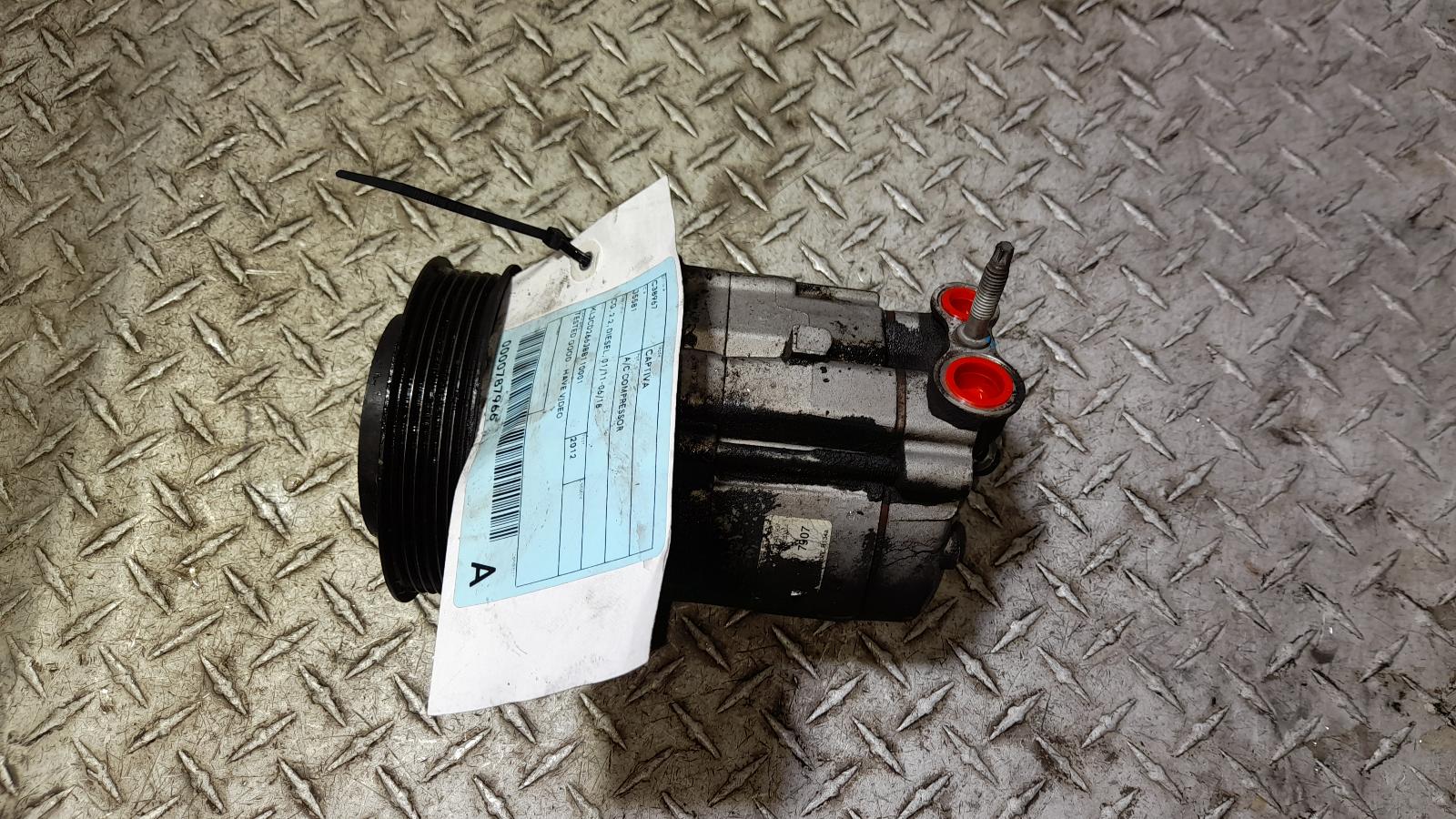 View Auto part A/C Compressor Holden Captiva 2012