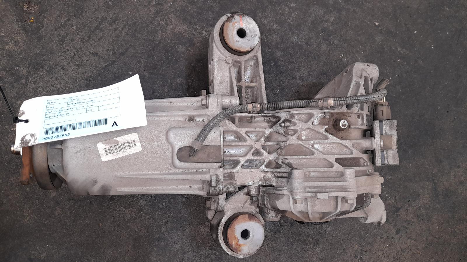 View Auto part Differential Centre Holden Captiva 2012