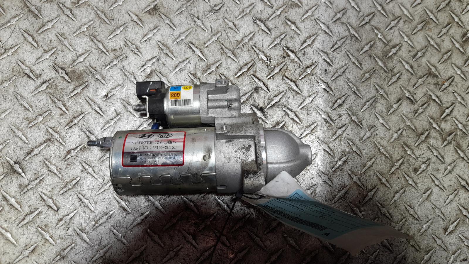 View Auto part Starter Kia Sorento 2017