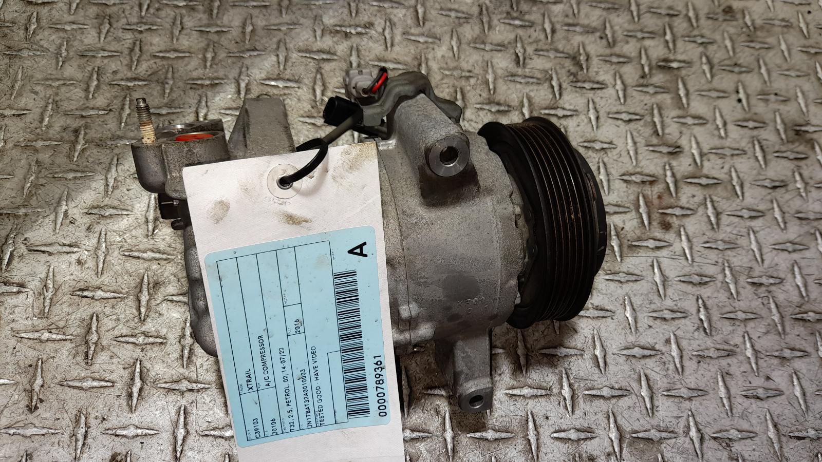 View Auto part A/C Compressor Nissan Xtrail 2016