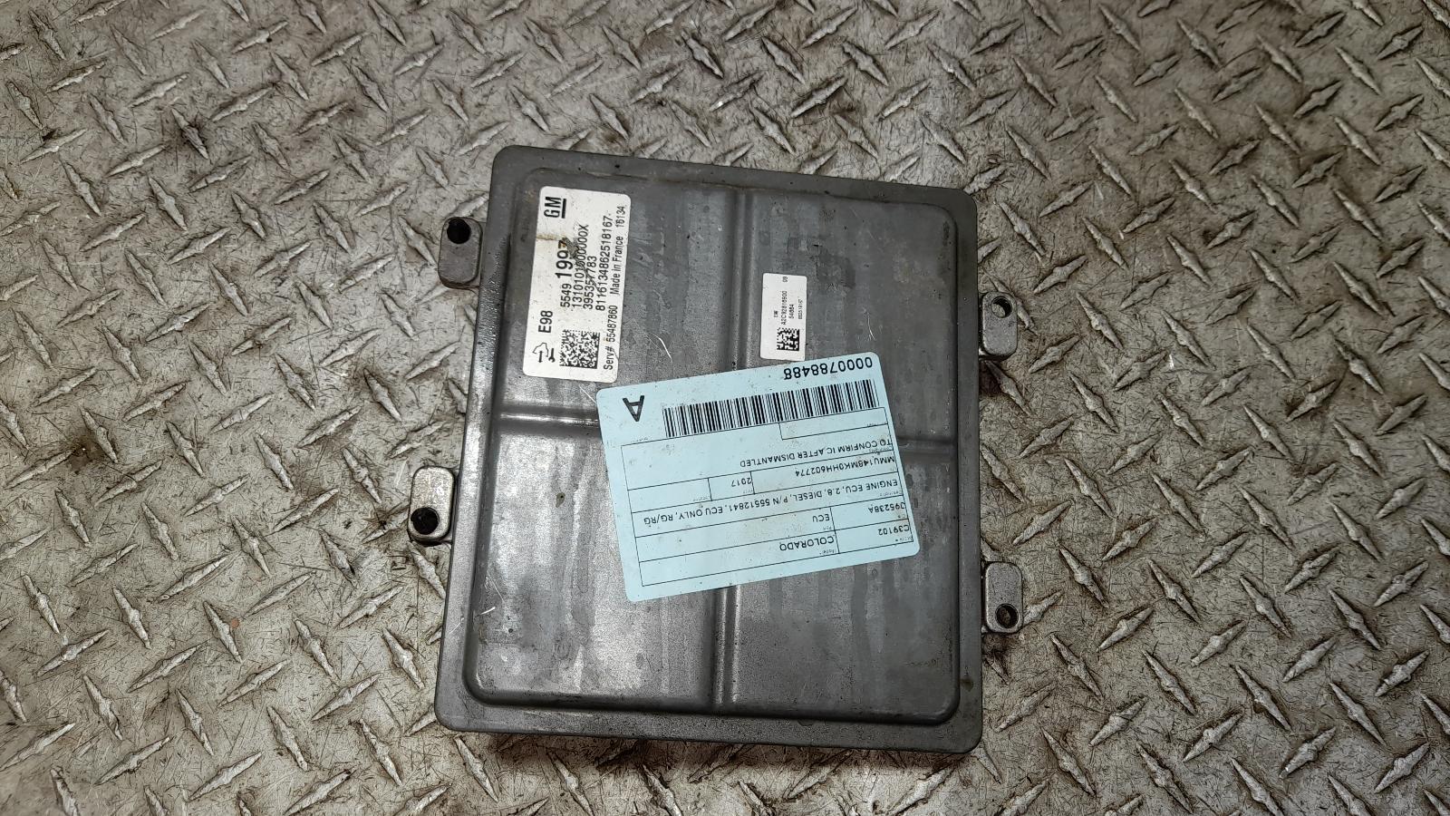 View Auto part Ecu Holden Colorado 2017
