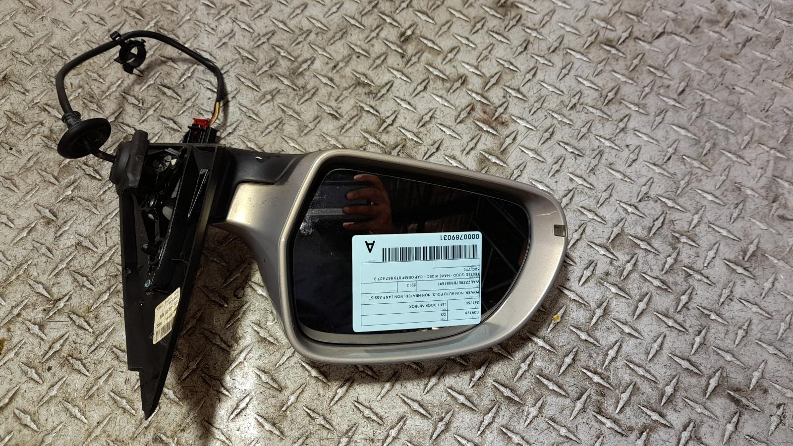 View Auto part Left Door Mirror Audi Q3 2012