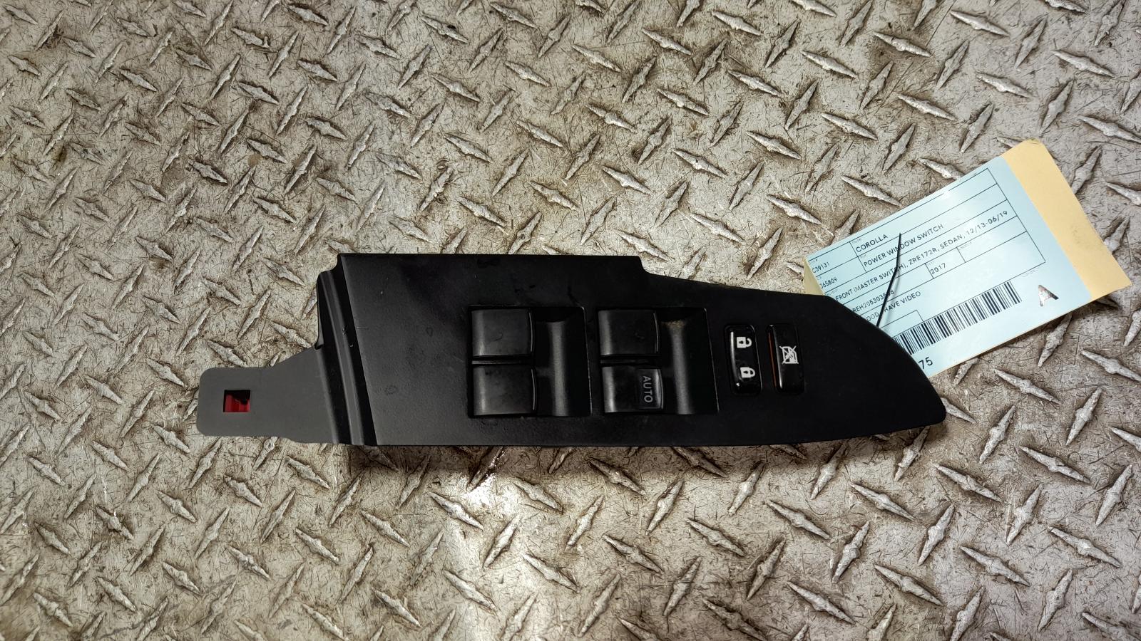 View Auto part Pwr Dr Wind Switch Toyota Corolla 2017