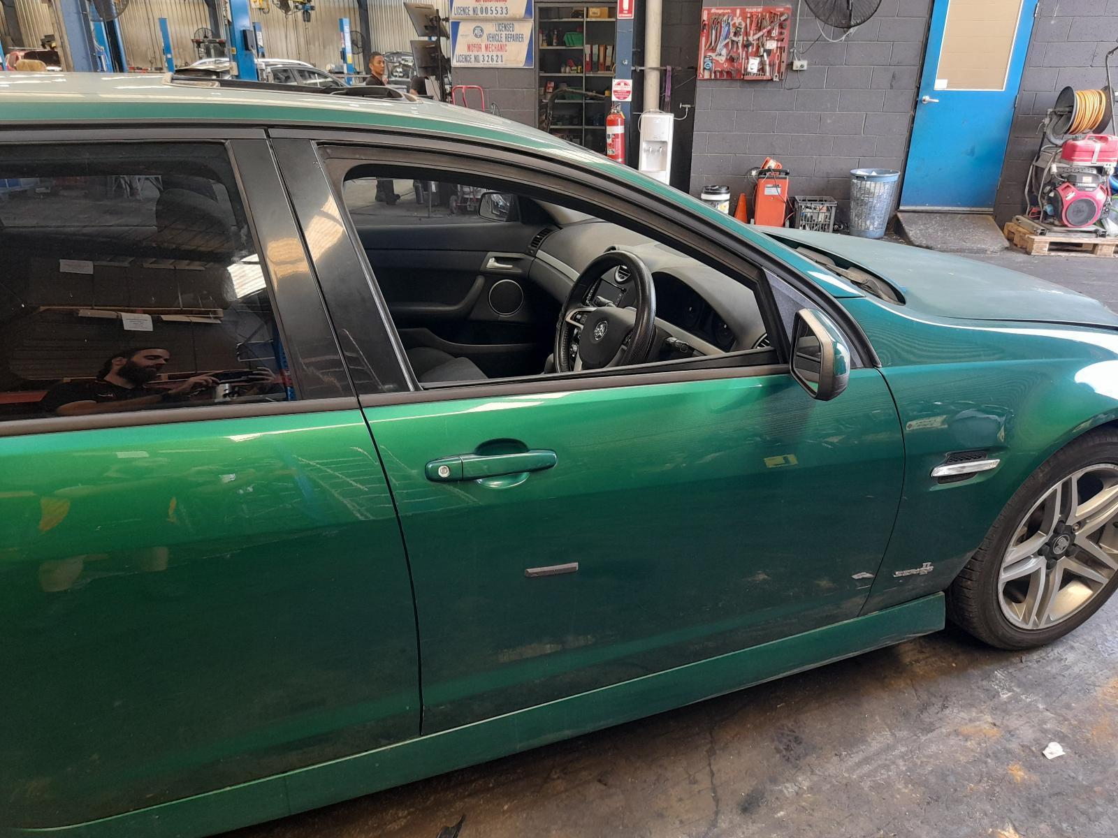 View Auto part Right Front Window Reg/Motor Holden Commodore 2011