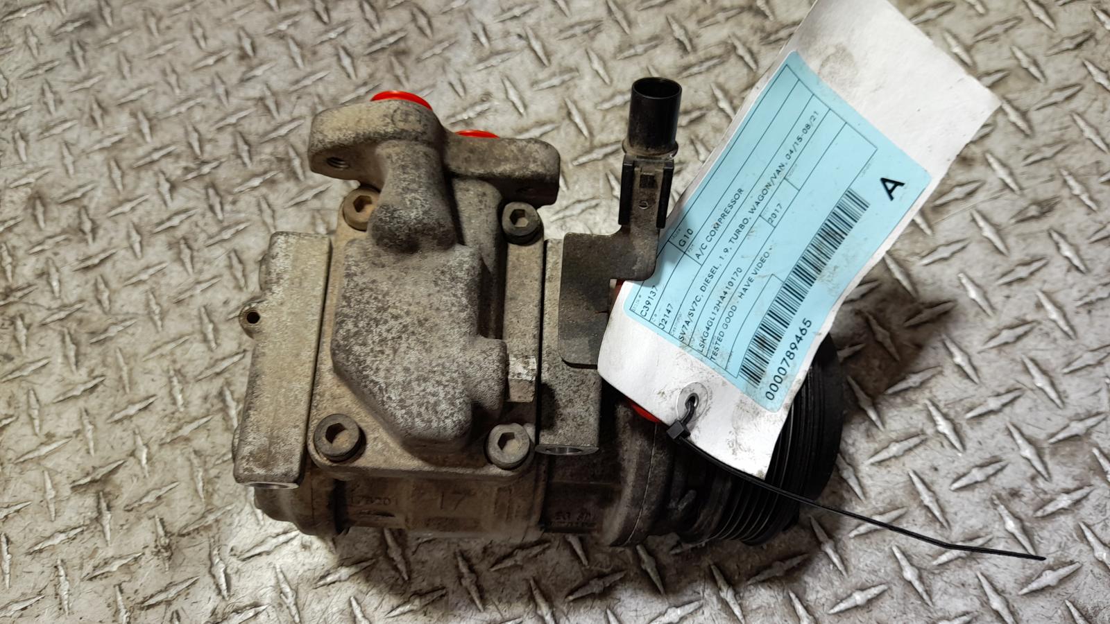 View Auto part A/C Compressor Ldv G10 2017