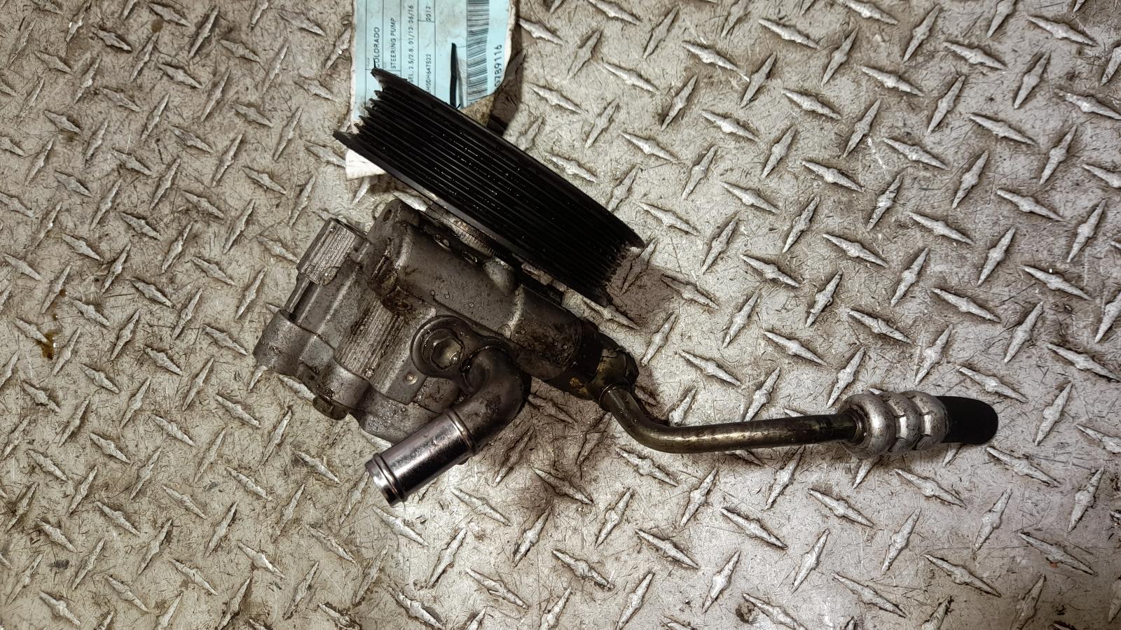 View Auto part Steering Pump Holden Colorado 2012