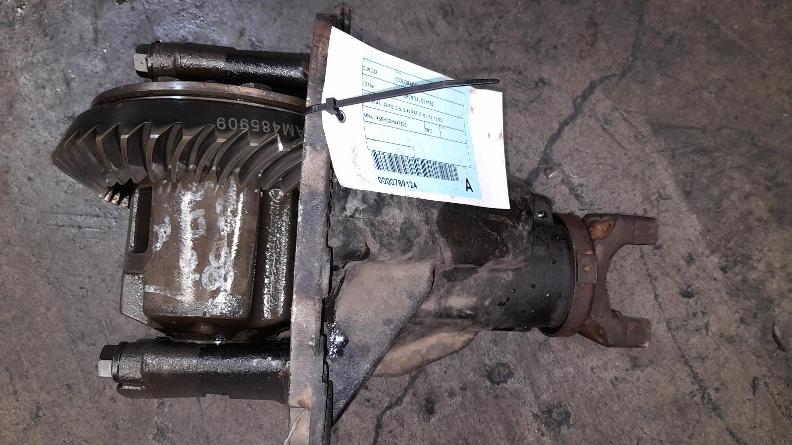 View Auto part Differential Centre Holden Colorado 2012