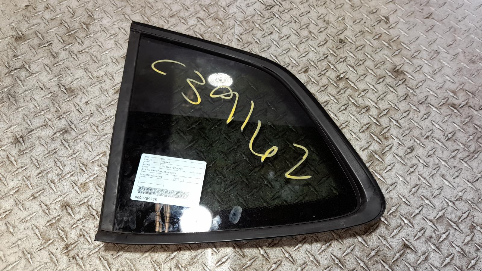 View Auto part Left Rear Side Glass Volkswagen Tiguan 2019