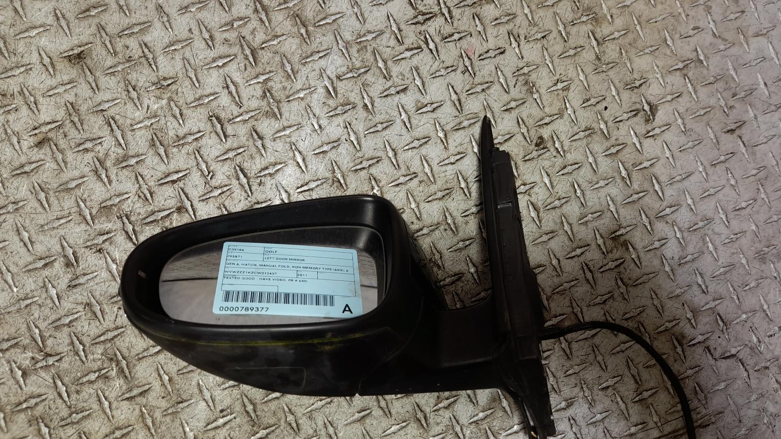 View Auto part Left Door Mirror Volkswagen Golf 2011