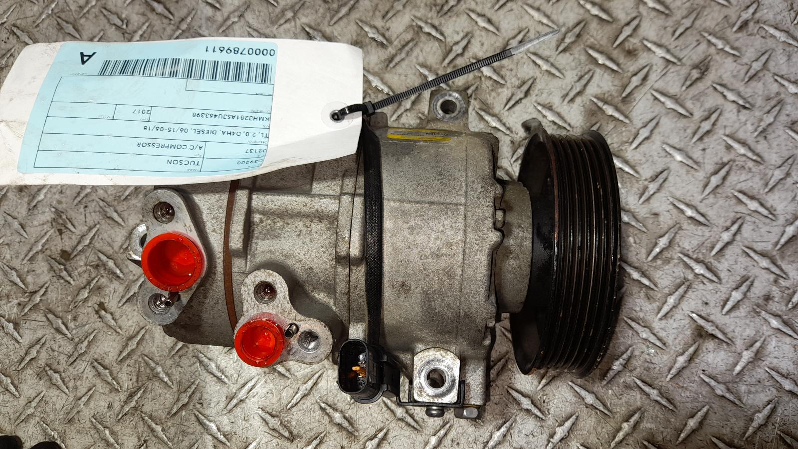 View Auto part A/C Compressor Hyundai Tucson 2017