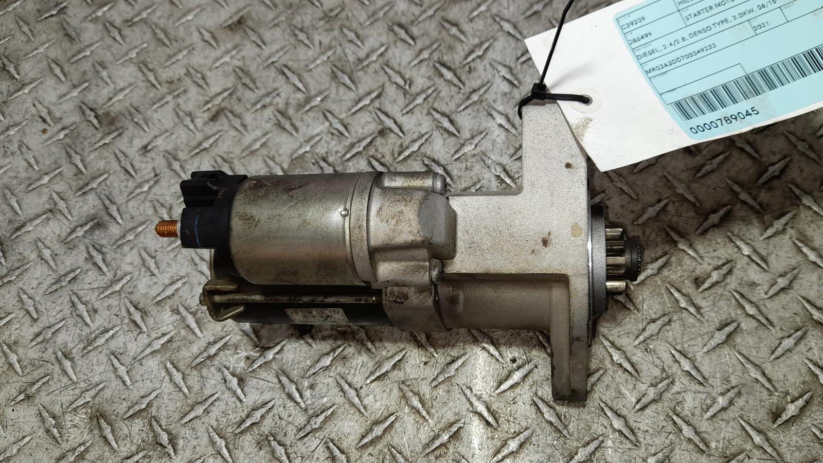 View Auto part Starter Toyota Hilux 2021