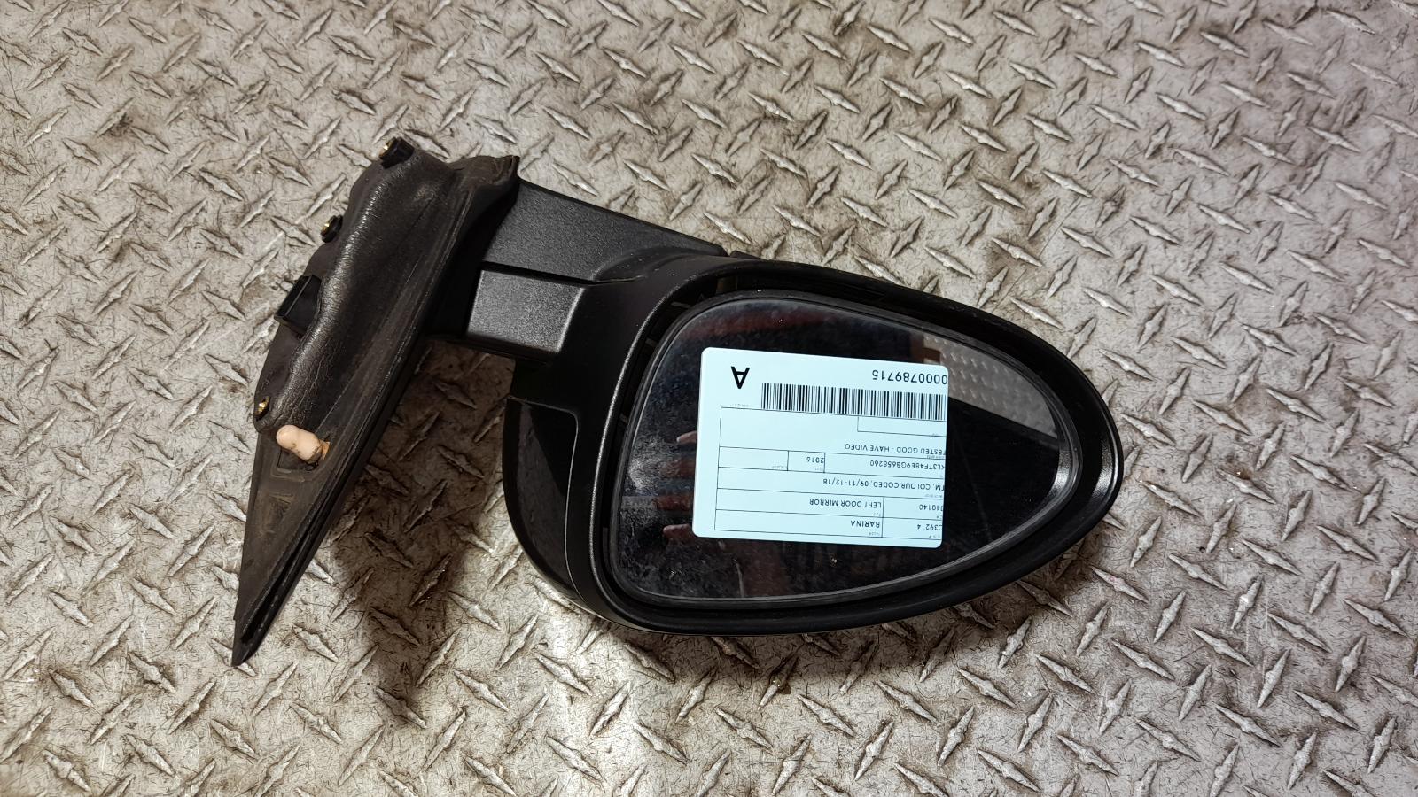 View Auto part Left Door Mirror Holden Barina 2016