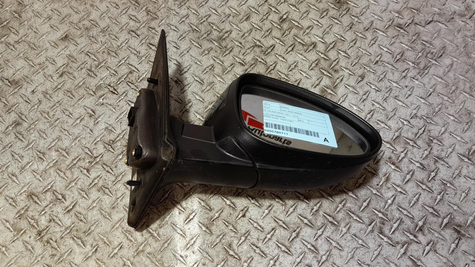 View Auto part Right Door Mirror Holden Barina 2016
