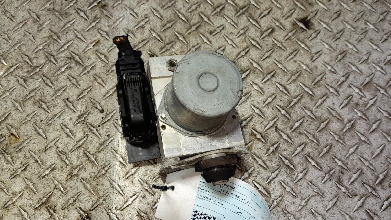 View Auto part Abs Pump/Modulator Volkswagen Crafter 2011