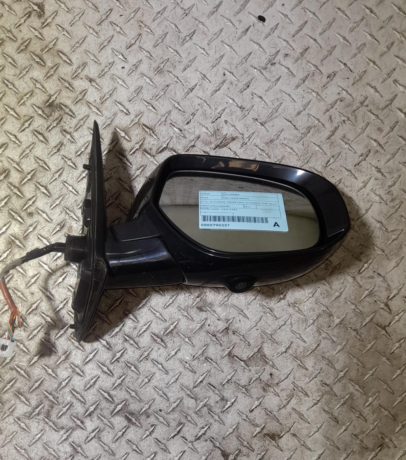 View Auto part Right Door Mirror Mitsubishi Outlander 2016