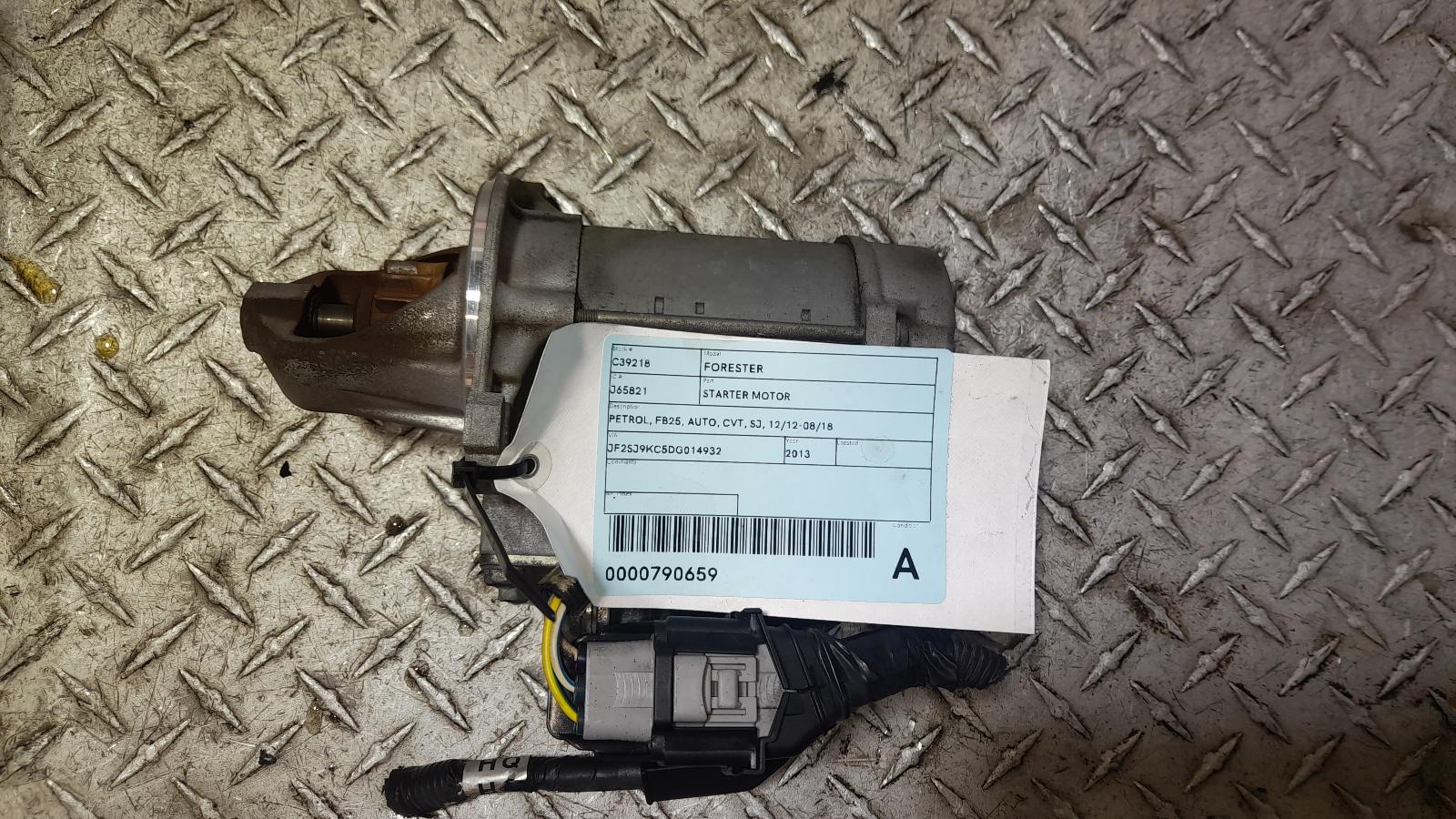 View Auto part Starter Subaru Forester 2013