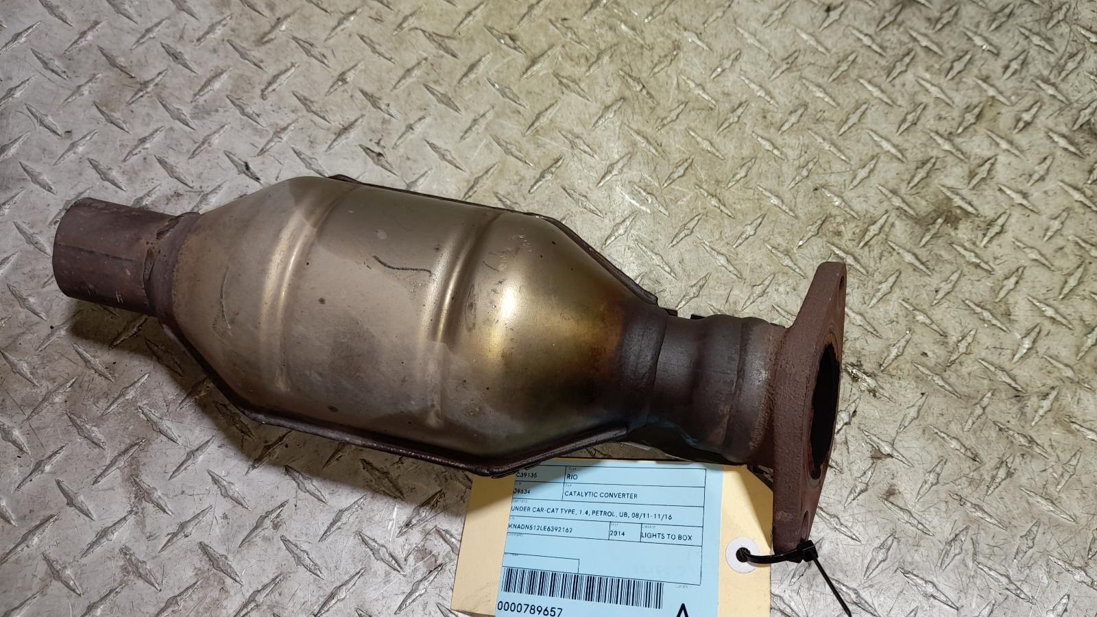 View Auto part Catalytic Converter Kia Rio 2014