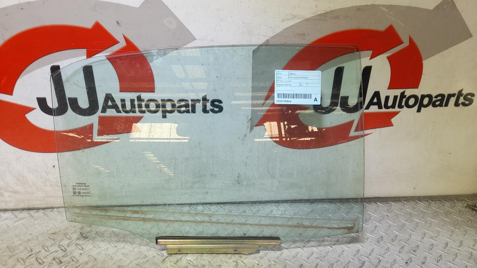 View Auto part Right Rear Door Window Toyota Corolla 2017