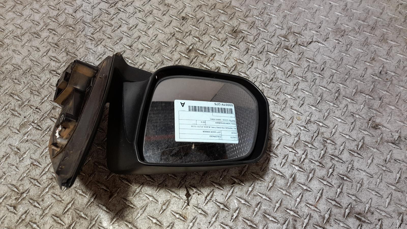 View Auto part Left Door Mirror Holden Colorado 2014