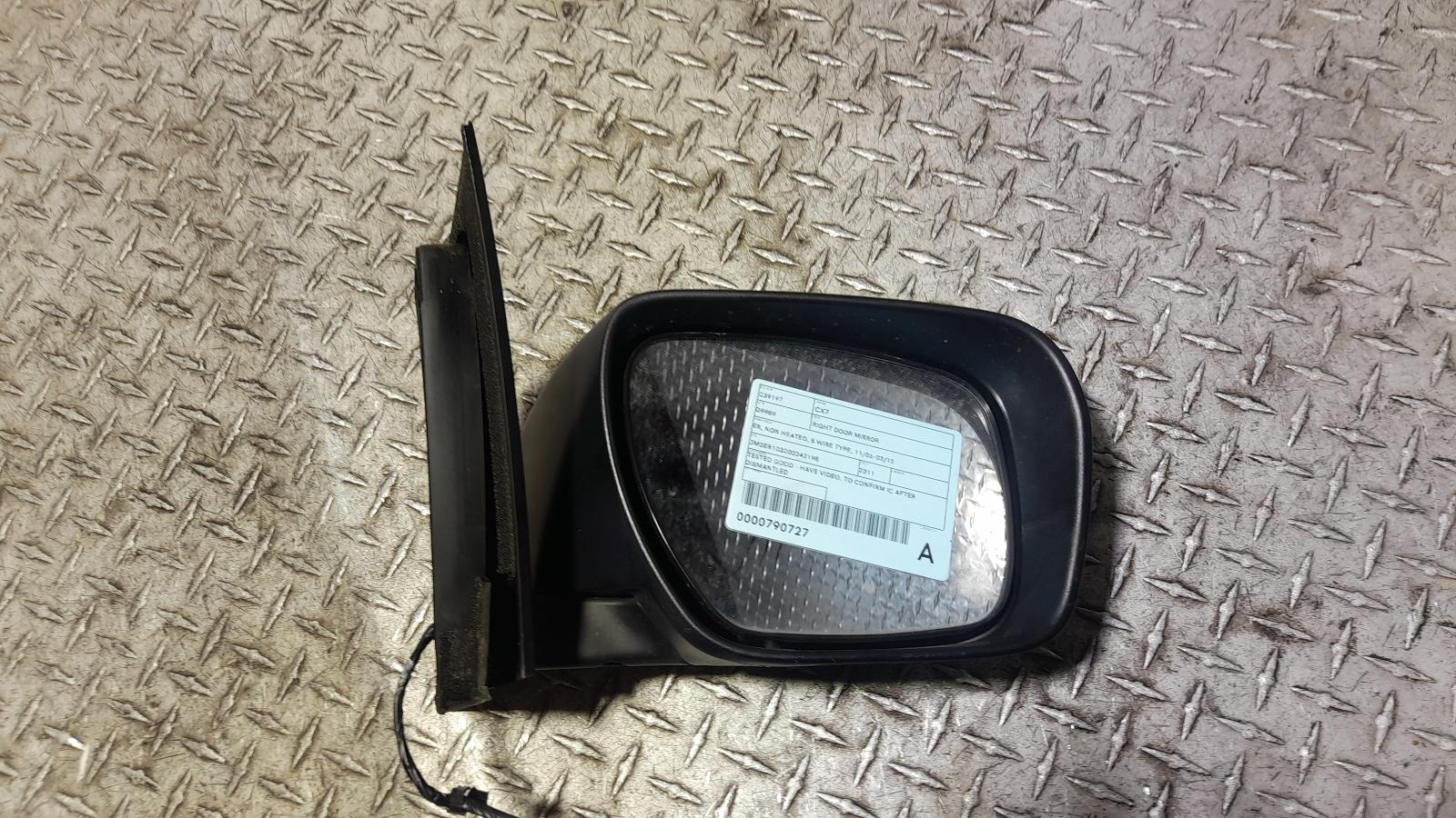 View Auto part Right Door Mirror Mazda Cx7 2011