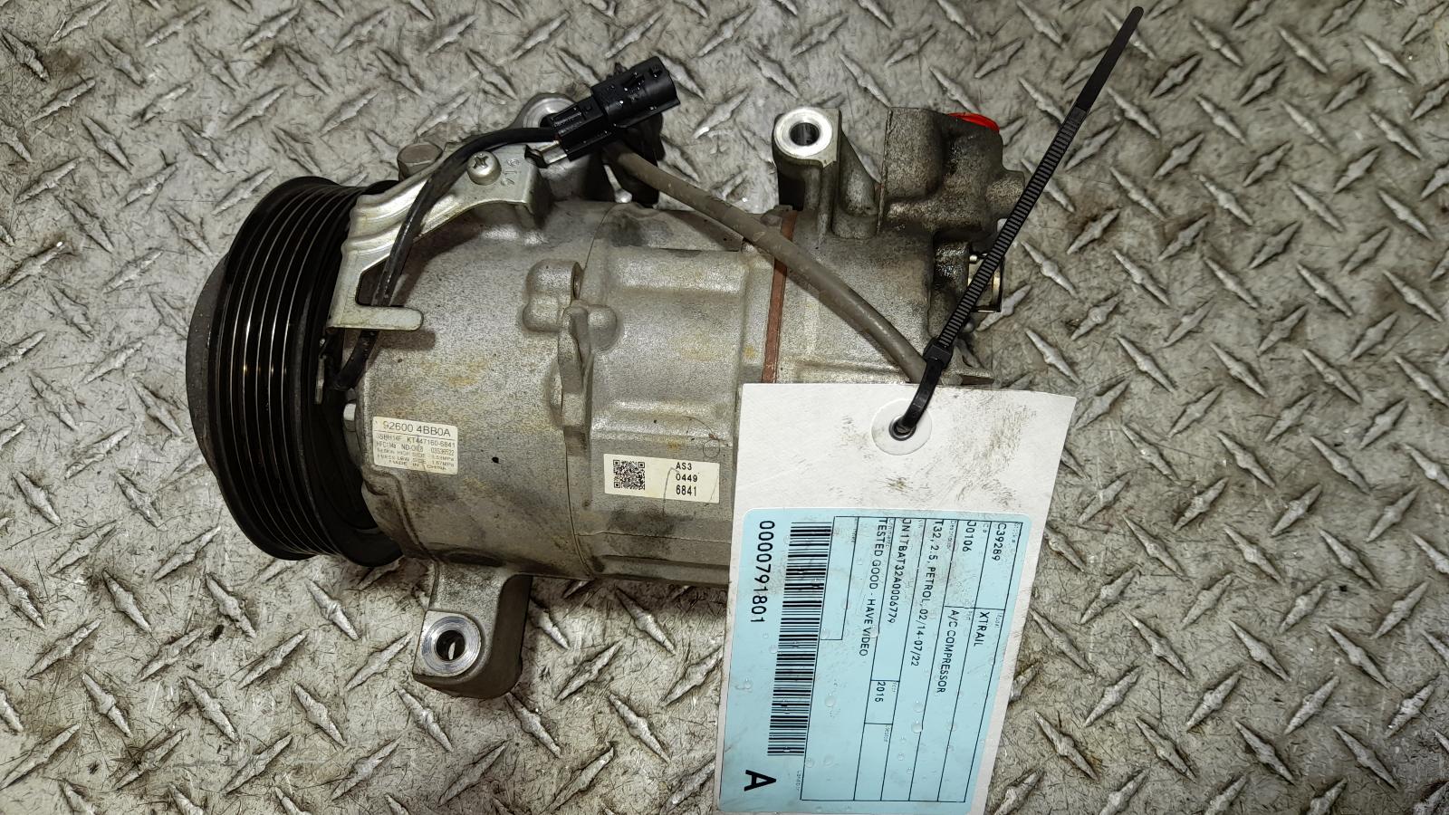 View Auto part A/C Compressor Nissan Xtrail 2015