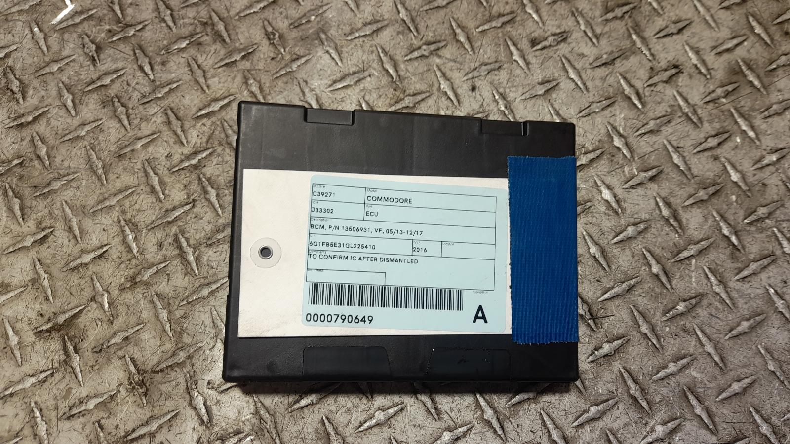 View Auto part Ecu Holden Commodore 2016