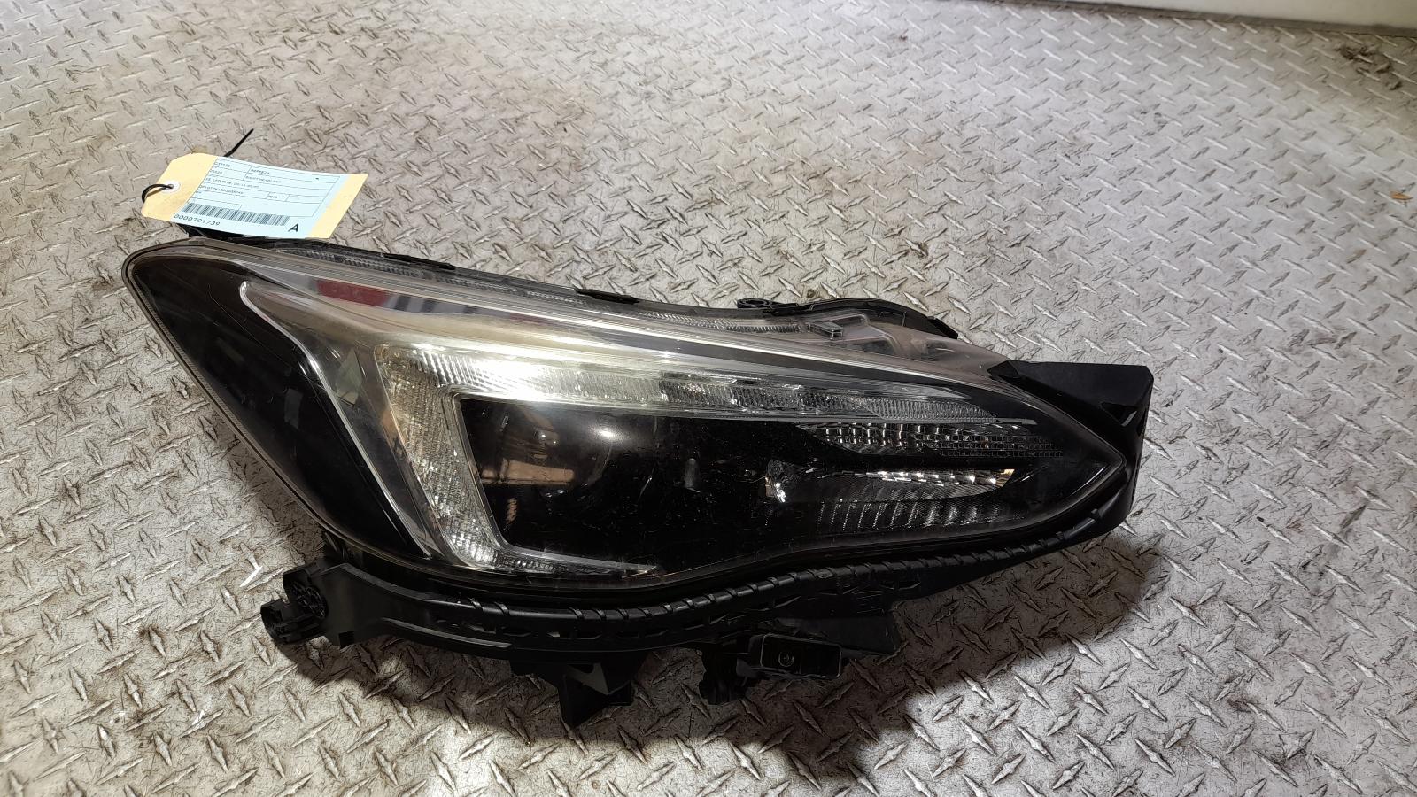 View Auto part Right Headlamp Subaru Impreza 2018