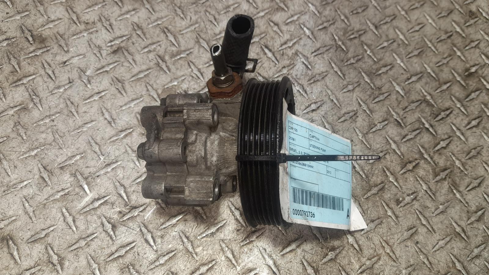 View Auto part Steering Pump Holden Captiva 2012