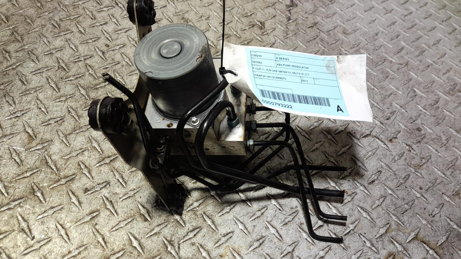 View Auto part Abs Pump/Modulator Bmw 5 Series 2012