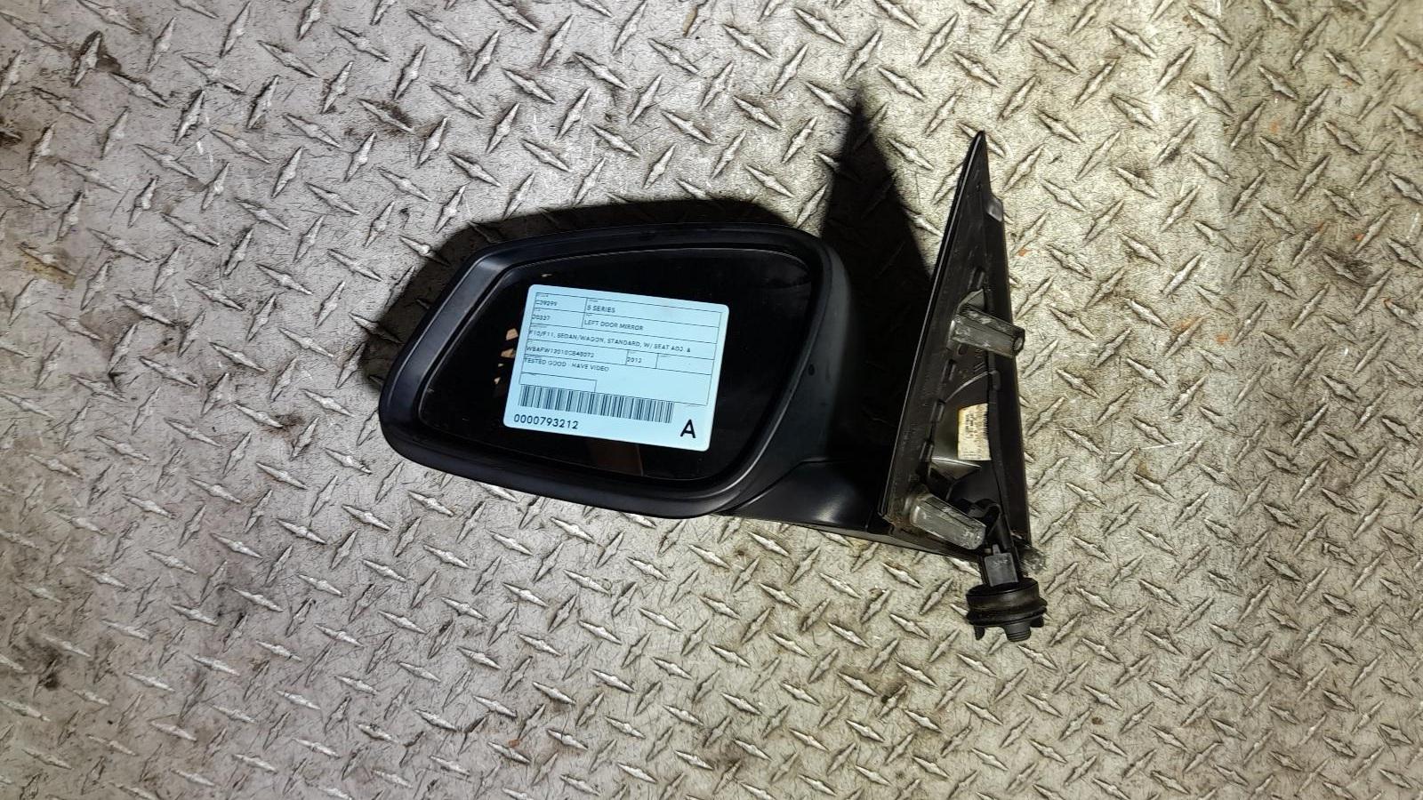 View Auto part Left Door Mirror Bmw 5 Series 2012
