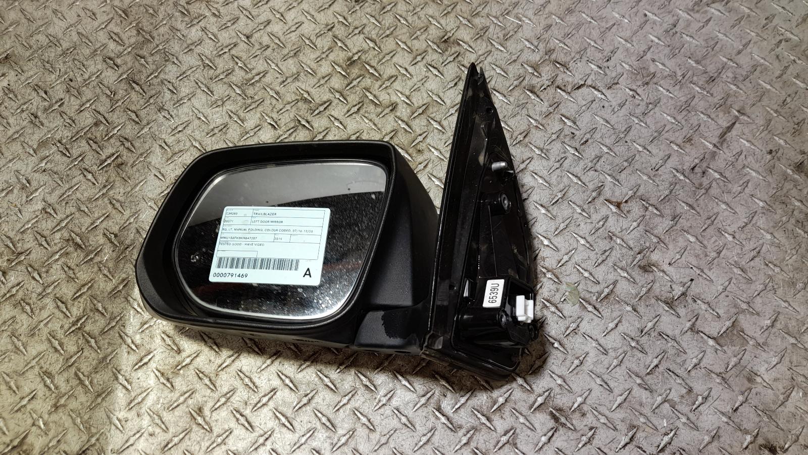 View Auto part Left Door Mirror Holden Trailblazer 2019