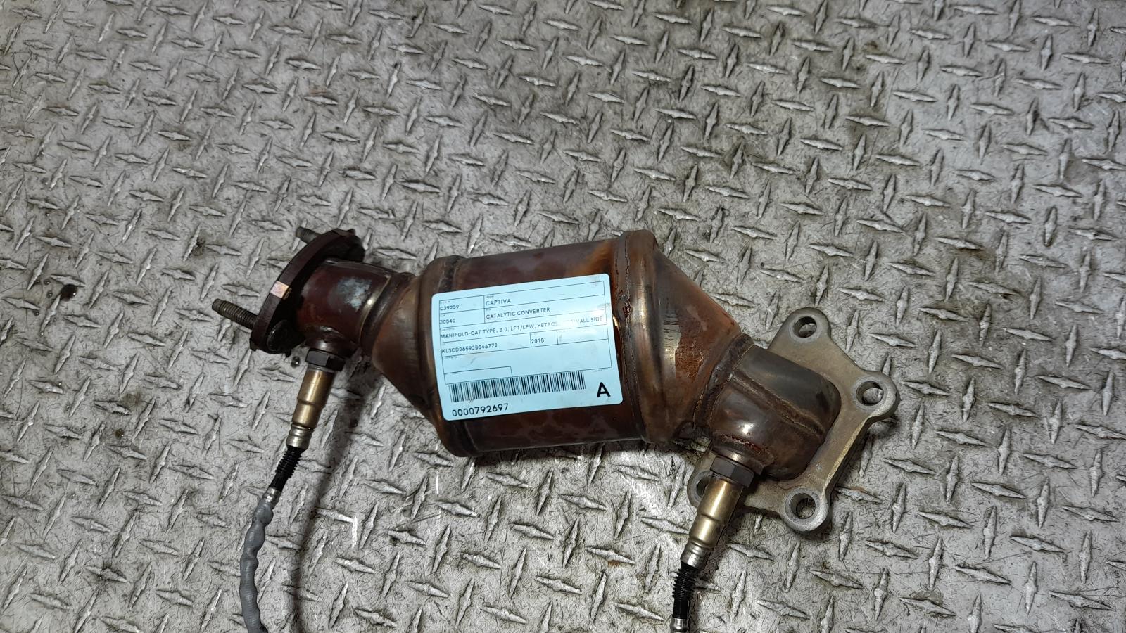 View Auto part Catalytic Converter Holden Captiva 2018
