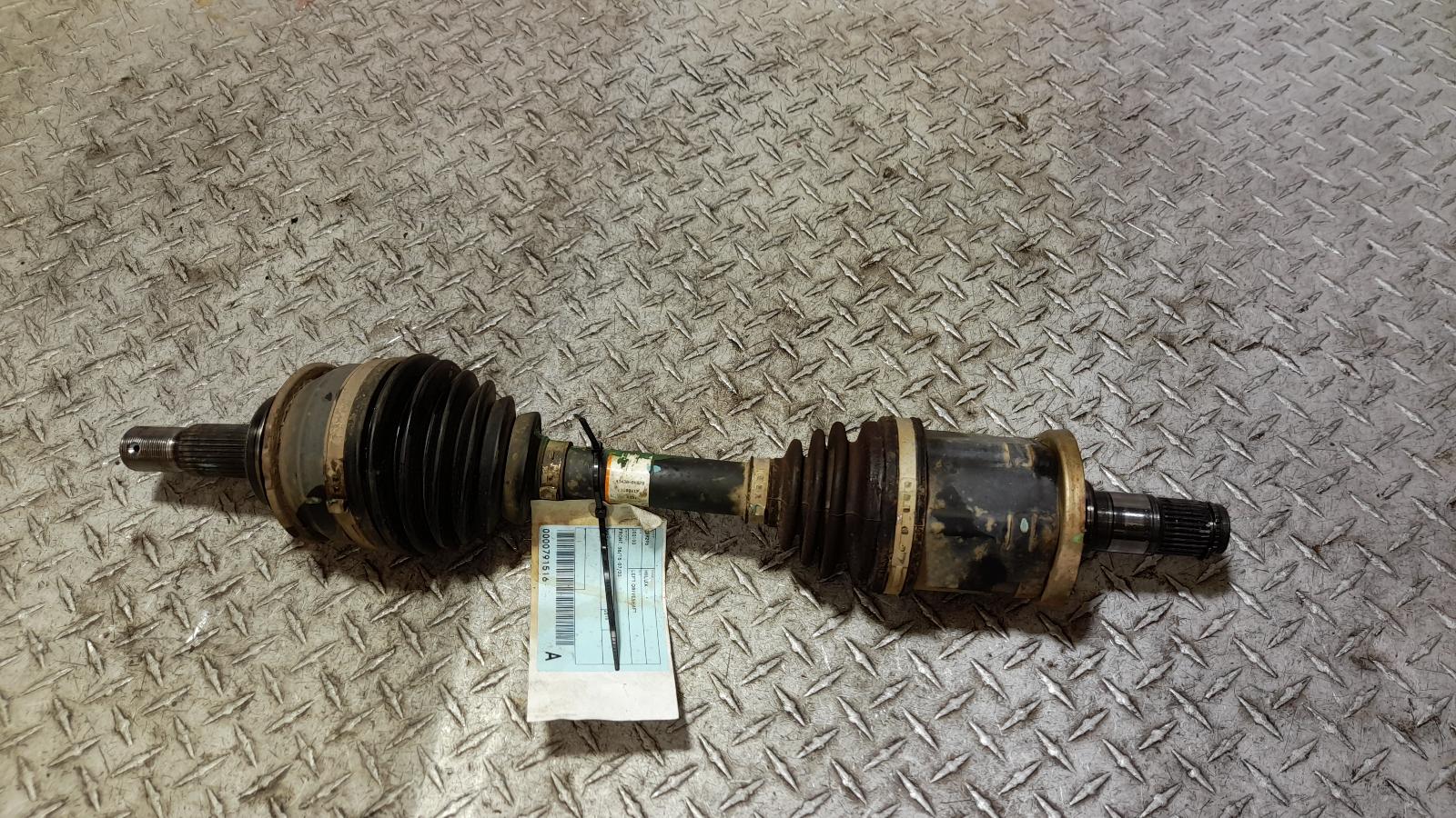 View Auto part Left Driveshaft Toyota Hilux 2019