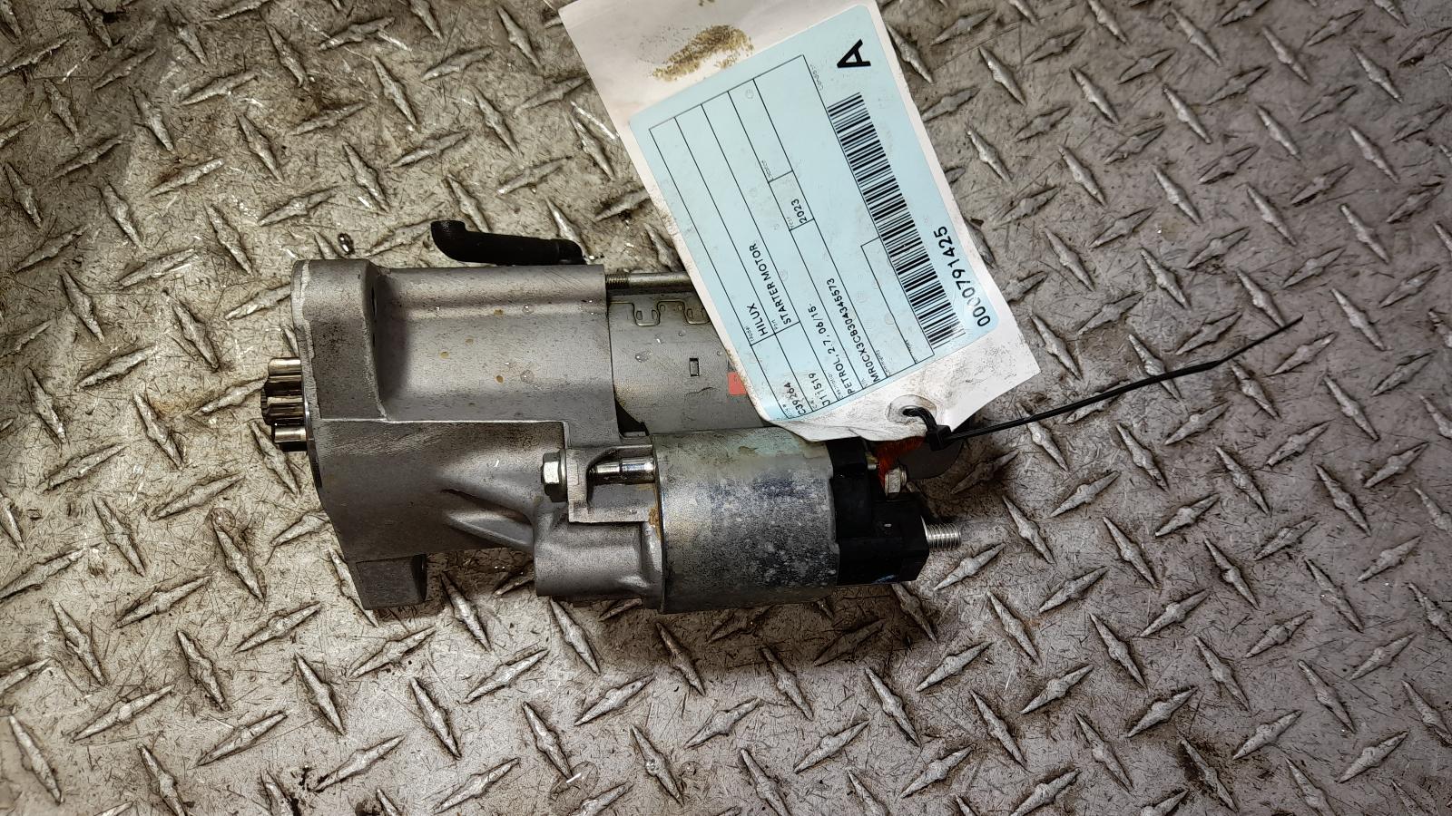 View Auto part Starter Toyota Hilux 2023