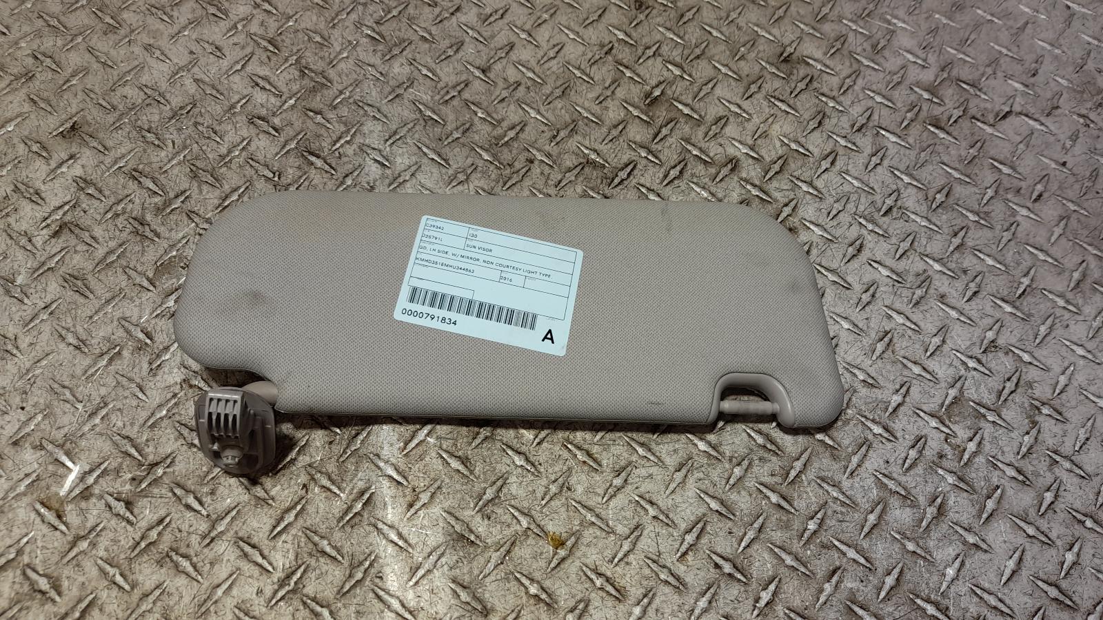 View Auto part Sunvisor Hyundai I30 2016