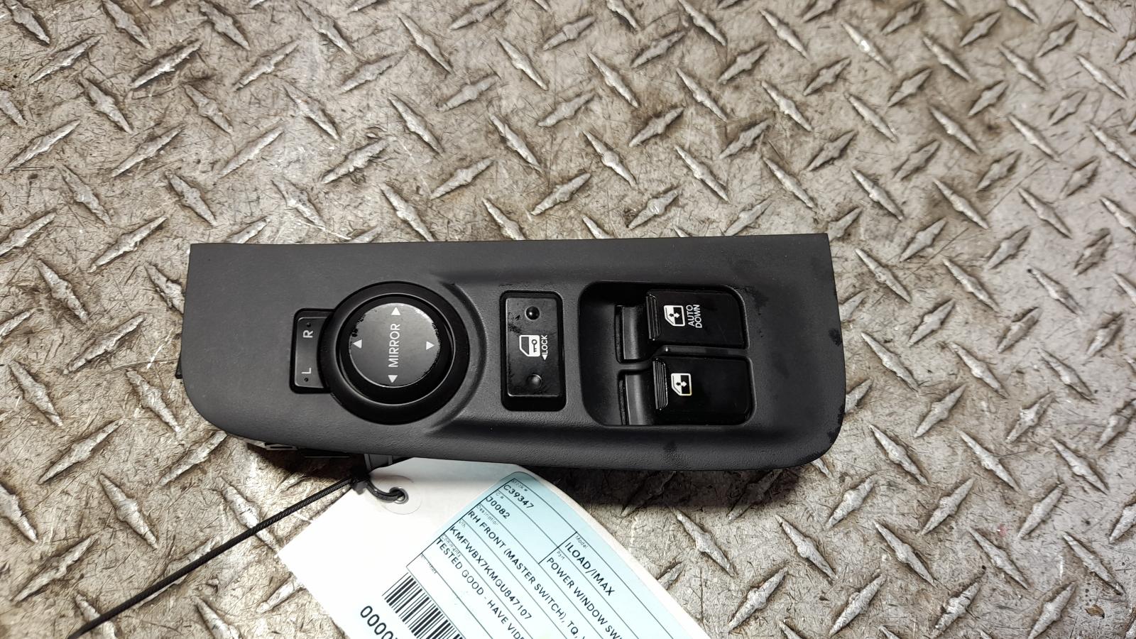 View Auto part Pwr Dr Wind Switch Hyundai Iload/imax 2016