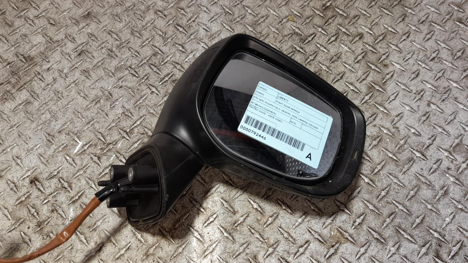 View Auto part Right Door Mirror Subaru Liberty 2018