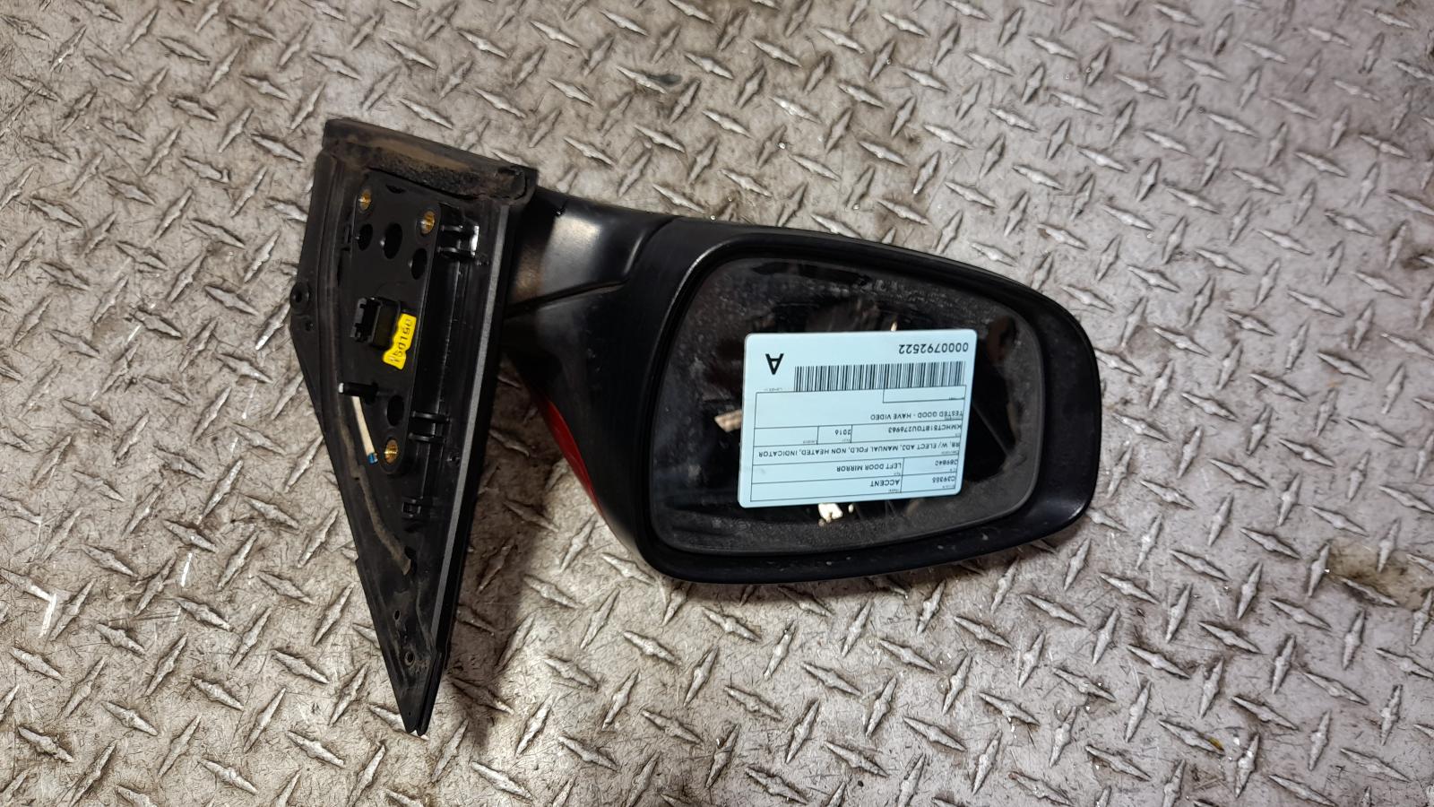 View Auto part Left Door Mirror Hyundai Accent 2016
