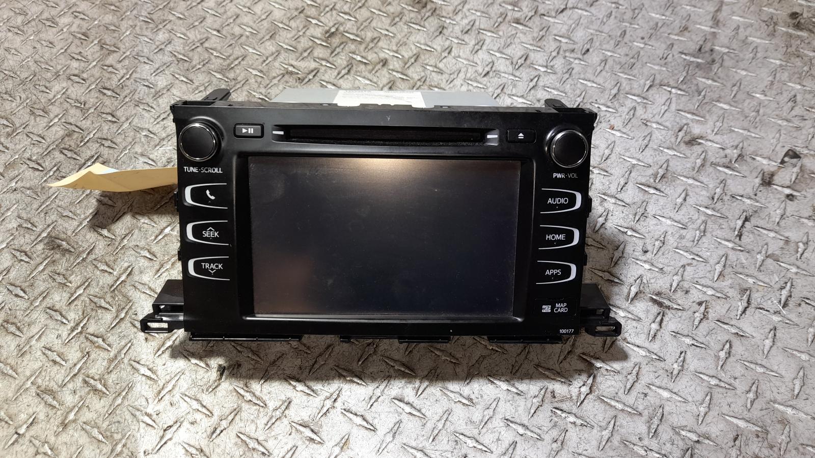 View Auto part Radio/Cd/Dvd/Sat/Tv Toyota Kluger 2017