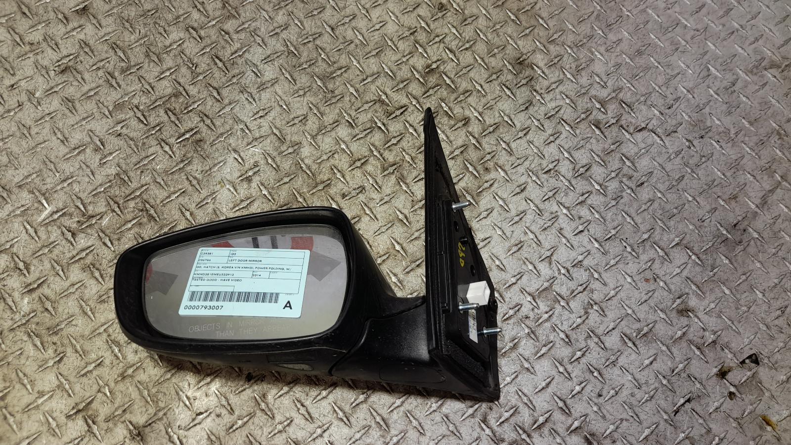 View Auto part Left Door Mirror Hyundai I30 2014