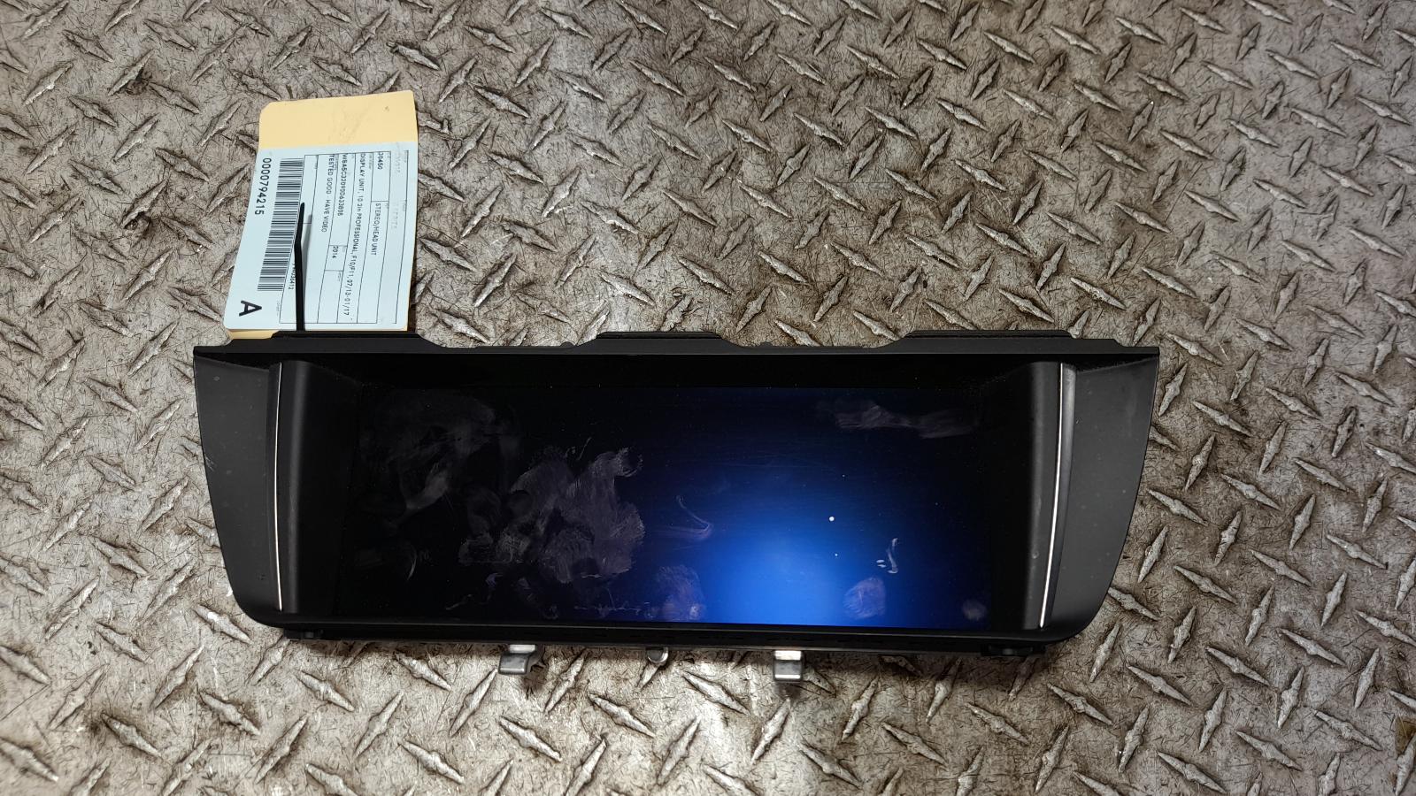 View Auto part Radio/Cd/Dvd/Sat/Tv Bmw 5 Series 2014